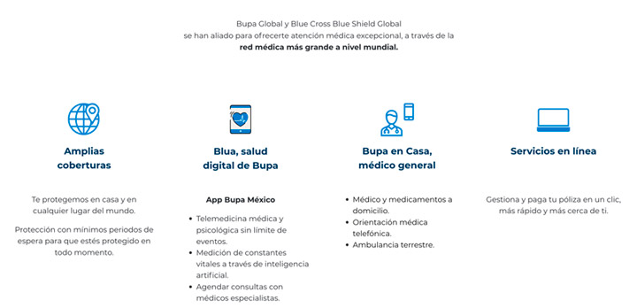   bupa global health plans seguro de gastos medicos mayores internacional