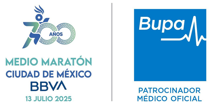 Bupa México y tu Bienestar: Juntos en el Medio Maratón de la Ciudad de México BBVA 2025