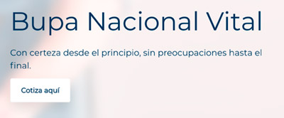 Conoce Bupa Nacional Vital