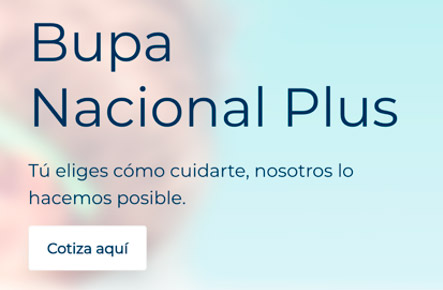 Cotiza Bupa Nacional Plus