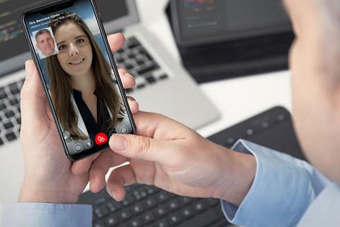 Cita médiica de telemedicina