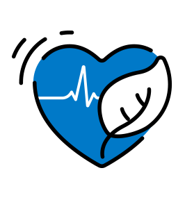 Icono de hoja con logo de Bupa.